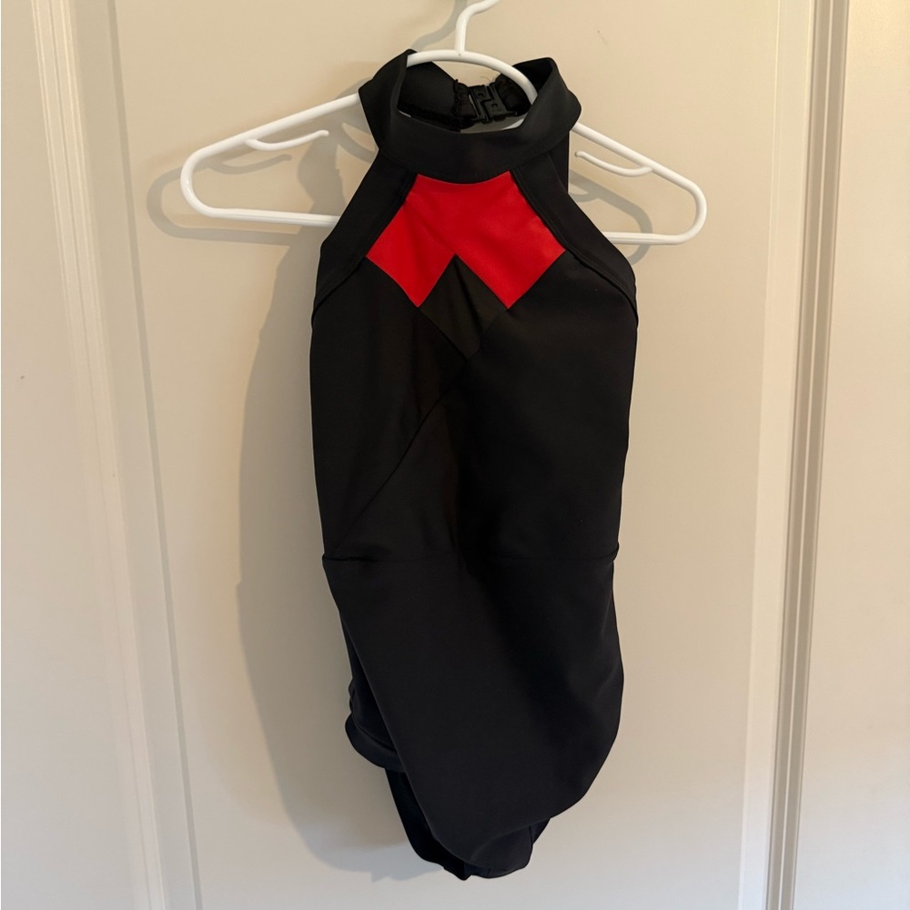 Five Kids Black and Red leotard
